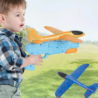 Aliante In Schiuma Per Bambini, Aereo Volante Da Lanciare All'Aperto, Gioco Da Esterni Sicuro