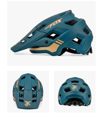 Casco Da Bicicletta Batfox Speedframe MTB Leggero Con Certificazione CE Aerodinamico E Protezione Affidabile