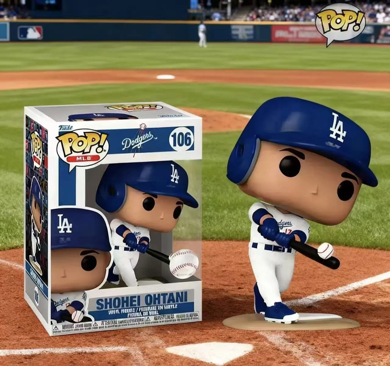 Funko Pop Shohei Ohtani Dodgers Statuetta Da Collezione 10 Cm Serie 2026 Edizione