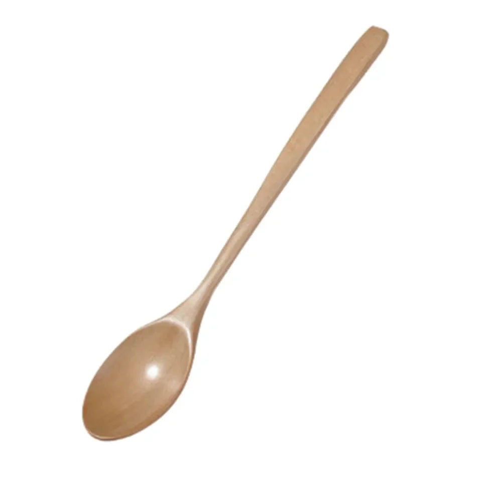 Set Utensili Da Cucina In Legno Cucchiai Per Zuppa Cucchiaini Da Tè E Miele Strumenti Di Cottura