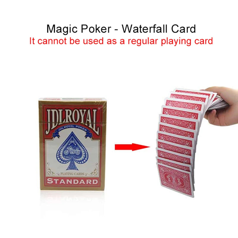 Strumento Magico Elettrico Per Mago Da Poker Con Carte Cascata Trucchi Automatici E Prestazioni Magiche