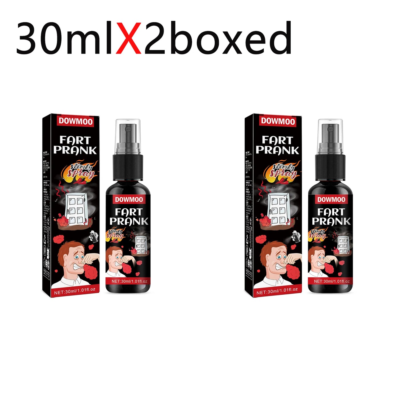 Spray Scherzo Scoregge E Peperoncino 30 ml Giocattolo Umoristico Lunga Durata Per Party
