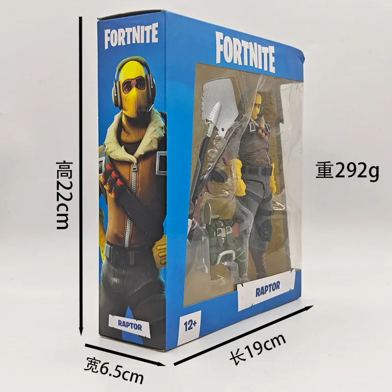 Figura Collezione Fortnite Premium Action Figure Raptor Black Knight Skull Trooper Cuddle Team Leader MogulMaster