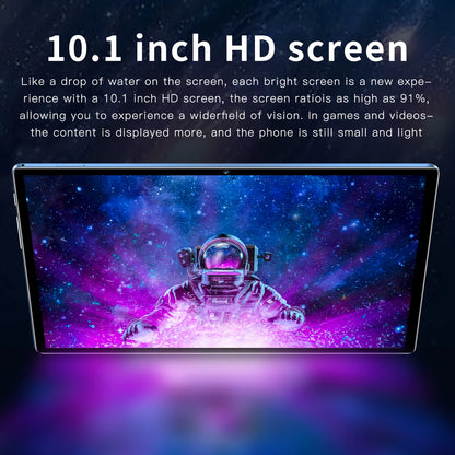 Tablet Android 10.1 Pollici Octa Core Doppia Fotocamera Dual SIM 3G Telefonata Bluetooth WiFi 4 GB RAM 64 GB ROM