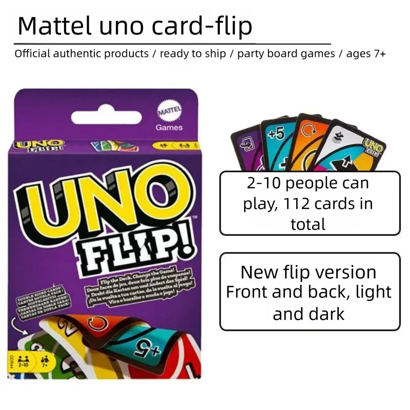 Giochi di carte da gioco UNO Filp, Super Mario, Minecraft, Lord of The Ring, Hot Wheels, No Mercy, giochi da tavolo sociali, giochi per bambini