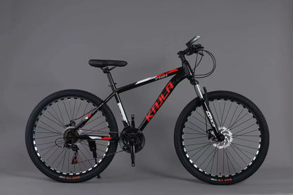 Mountain Bike Per Adulti 26 Pollici Trasmissione A 21 Velocità Telaio In Acciaio Rockbrook