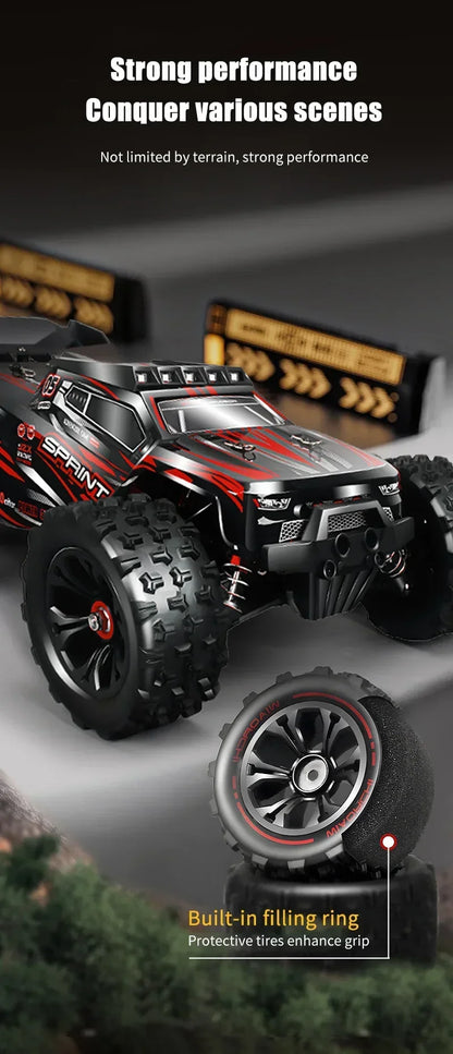 9522PRO 85KM/H Auto RC ad alta velocità Brushless a quattro ruote motrici Off-road Drift 1:16 Auto da corsa professionale 9522 50KM/H Giocattolo per ragazzi