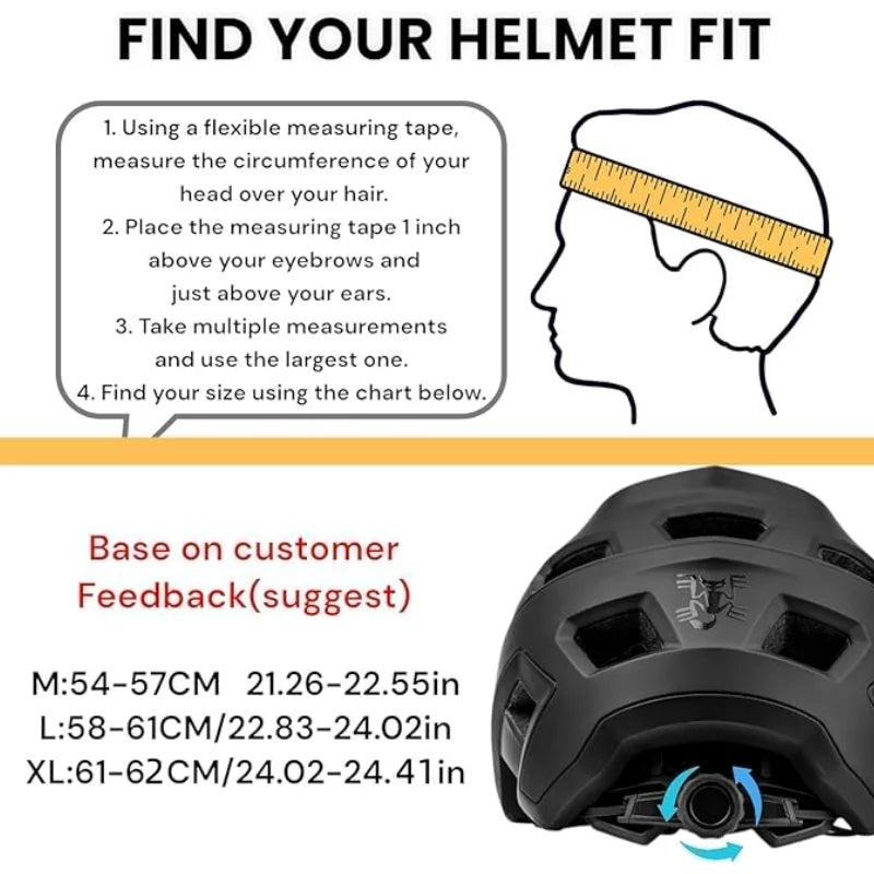 Casco Da Bicicletta Batfox Speedframe MTB Leggero Con Certificazione CE Aerodinamico E Protezione Affidabile
