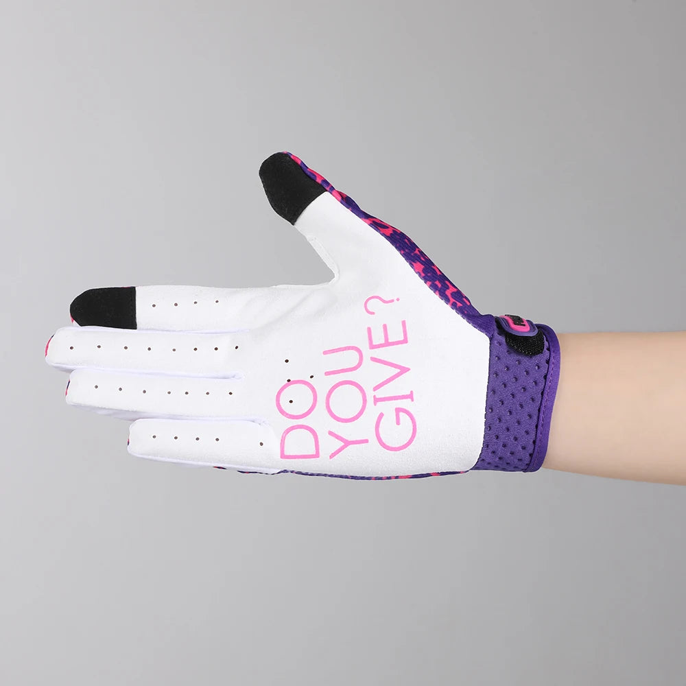 Guanti Da Ciclismo Dita Lunghe Antiscivolo Touchscreen In Poliestere Fistplast Vestibilità Universale