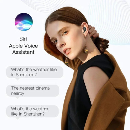 Auricolari Bluetooth E6S Con Cancellazione Del Rumore, Microfono Integrato, Impermeabili