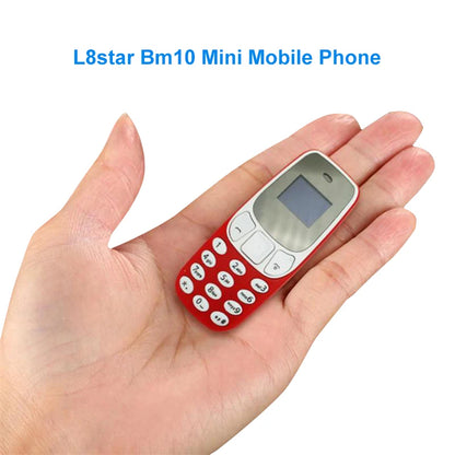 Telefono Mini Portatile L8star BM10 Doppia SIM Lettore MP3 FM Sbloccato Con Funzione Cambio Voce