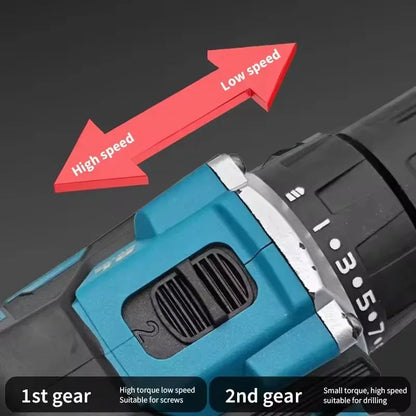 Makita Originale DDF487 Trapano avvitatore a batteria Cacciavite a percussione elettrico senza spazzole 18V Utensile elettrico ricaricabile
