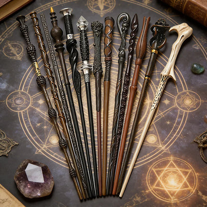 Bacchette Magiche Con Nucleo Metallo Design Collezione Per Harry Potter Replica Da Esposizione Di Alta Qualità
