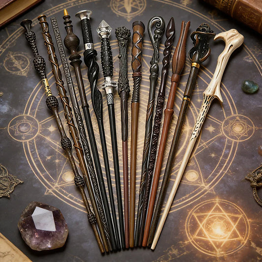 Bacchette Magiche Con Nucleo Metallo Design Collezione Per Harry Potter Replica Da Esposizione Di Alta Qualità