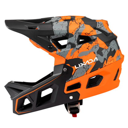 Casco Integrale Per Bici Da Montagna Discesa Adulti Protezione Elevata Leggerezza Comfort