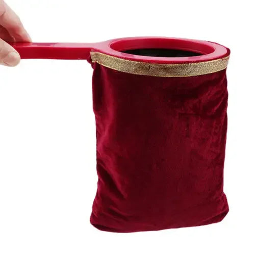 Borsa Per Cambio Magico Con Maniglia A Torsione Oggetti Che Scompaiono Spettacolo Di Magia Per Feste