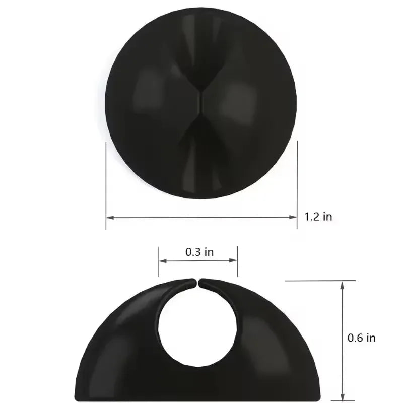 Clip per cavi Supporto per cavo telefonico Linea dati USB Organizzatore in silicone Gestione cavi autoadesiva Avvolgicavo Cavo per caricabatterie per auricolari