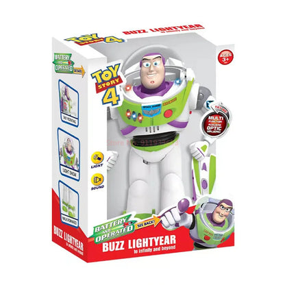 Nuovo disponibile Toy Story Buzz Lightyear Robot da passeggio elettrico bambola Action Figure Pixar modello giocattolo adatto per regalo di compleanno per bambini