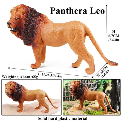 Oenux Modello Fattoria Fauna Selvatica Figurine Animali Per Bambini Regalo Educativo Interattivo