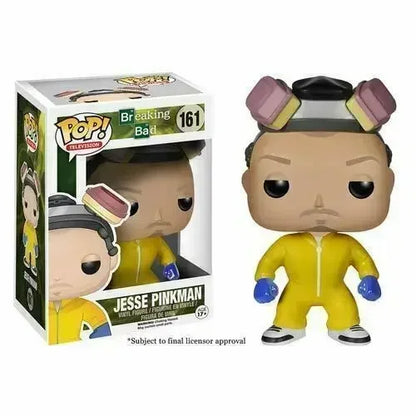 FUNKO POP Televisione Breaking Bad Gus Fring 167saul Goodman 163 Walter 160 MIKE 165 Jesse Pinkman 161 Figure in vinile Giocattoli di modello