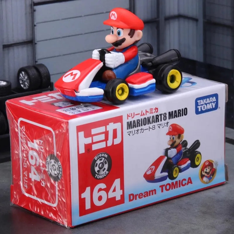 TAKARA TOMY tomica 164 Super Mario Yoshi Kart 8 Auto in lega Pressofuso Modello Replica Serie Regali per bambini Ragazzo Giocattoli