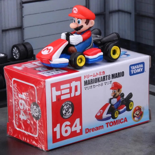 TAKARA TOMY tomica 164 Super Mario Yoshi Kart 8 Auto in lega Pressofuso Modello Replica Serie Regali per bambini Ragazzo Giocattoli