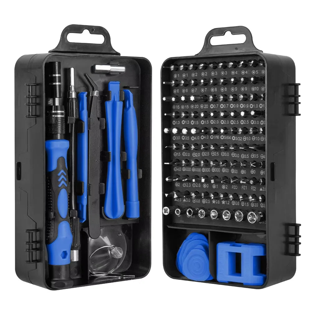Set Cacciaviti Di Precisione 115 In 1 Magnetici Per Riparazioni Laptop MacBook Smartphone