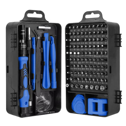 Set Cacciaviti Di Precisione 115 In 1 Magnetici Per Riparazioni Laptop MacBook Smartphone