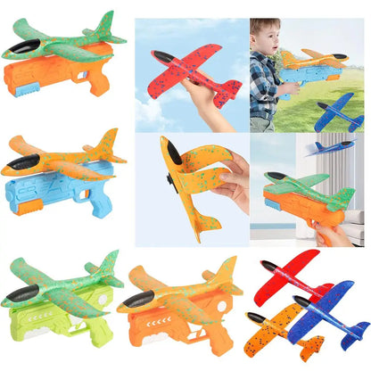 Aliante In Schiuma Per Bambini, Aereo Volante Da Lanciare All'Aperto, Gioco Da Esterni Sicuro