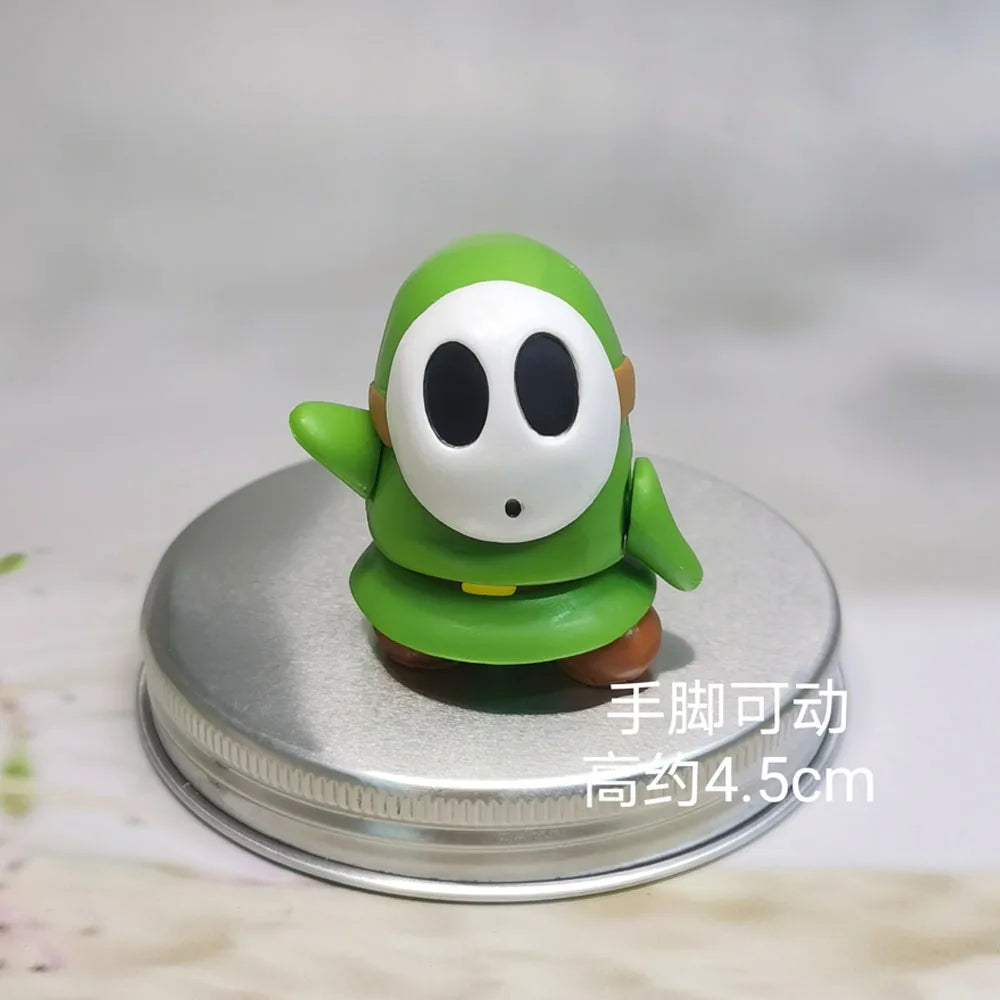 JAKKS Super Bros Personaggi d'azione Mario, Luigi, Peach - Simpatiche Bambole Anime Giocattolo per Bambini - Regalo