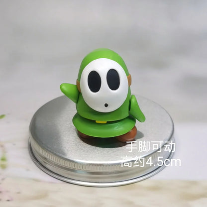 JAKKS Super Bros Personaggi d'azione Mario, Luigi, Peach - Simpatiche Bambole Anime Giocattolo per Bambini - Regalo