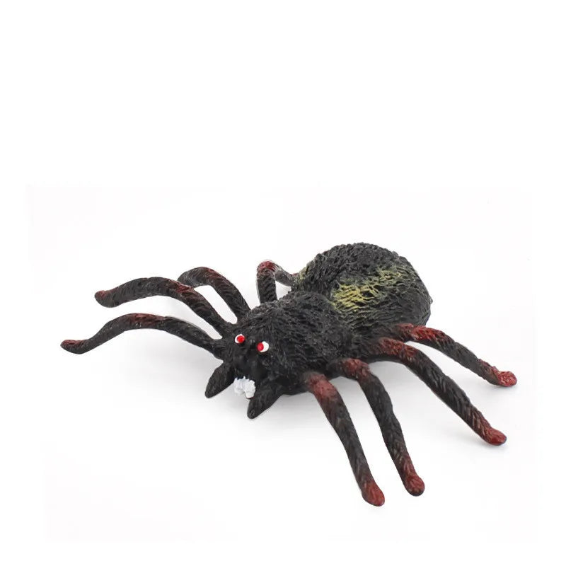Ragno Finto 10 Cm Modello Realistico Per Scherzi Halloween Giocattolo Divertente Bambini