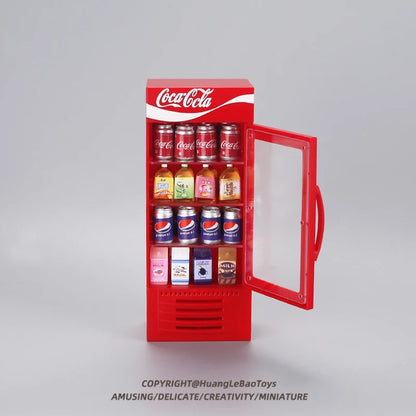 Frigorifero Decorativo Mini A Forma Di Cola Per Auto Radiocomandata 1/10 Modelli Axial SCX10 TRX4 Defender