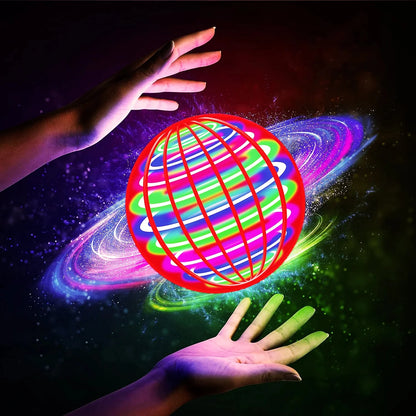 Palla Volante UFO Con Luci A Led Automatiche Giocattolo Galleggiante Elettrico Per Esterno