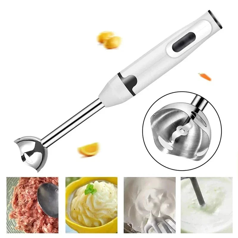 Frullatore Ad Immersione Homefish Con Tritatutto In Acciaio