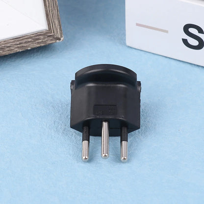 Adattatore Da Viaggio Spina Schuko A Tipo J Svizzera 10A 250V Compatibile Con Prese Europee Portatile