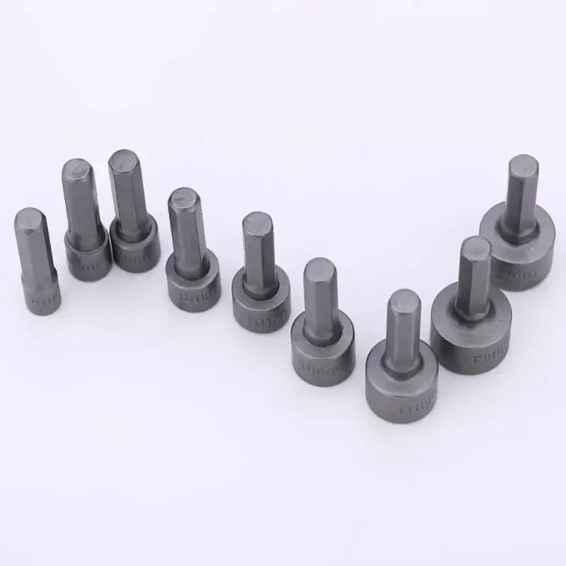 Set Bussole Esagonali 9-14 Pz 5-13 Mm Kit Cacciaviti E Bit Utensili Professionali