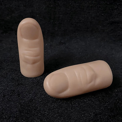 5 Pezzi Punta Del Pollice in Pet Per Trucchi Di Magia Close Up Accessorio Mentalismo