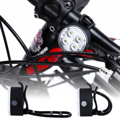 Set Luci Da Bicicletta Ricaricabili Frontale E Posteriore Impermeabili USB MTB Con Alta Luminosità