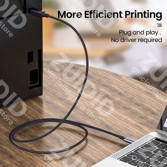 Cavo USB Type C A Type B 2.0 Per Stampanti Scanner Fotocamere Compatibile Con MacBook Pro E Dispositivi