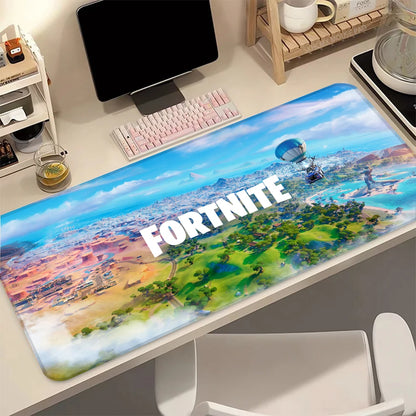 Tappetino Da Mouse Da Gioco Con Design Anime Fortnite Deskmat Alta Risoluzione Per PC Gaming
