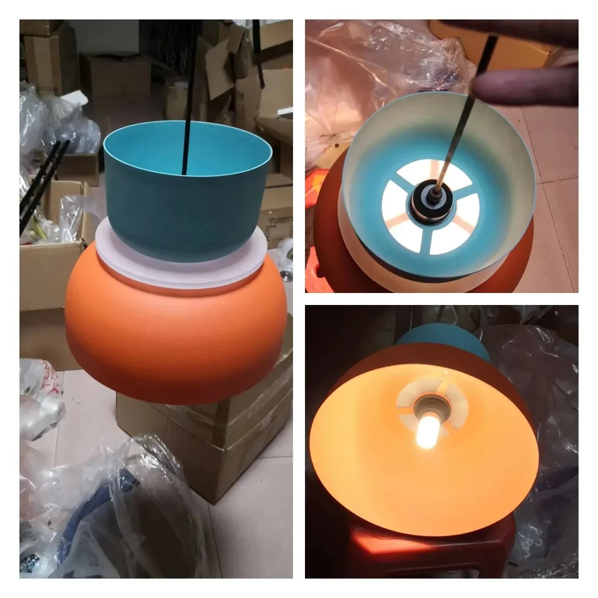 Lampada A Sospensione Macaron Nordico In Ferro Nero Design Moderno Per Soggiorno E Sala Da Pranzo