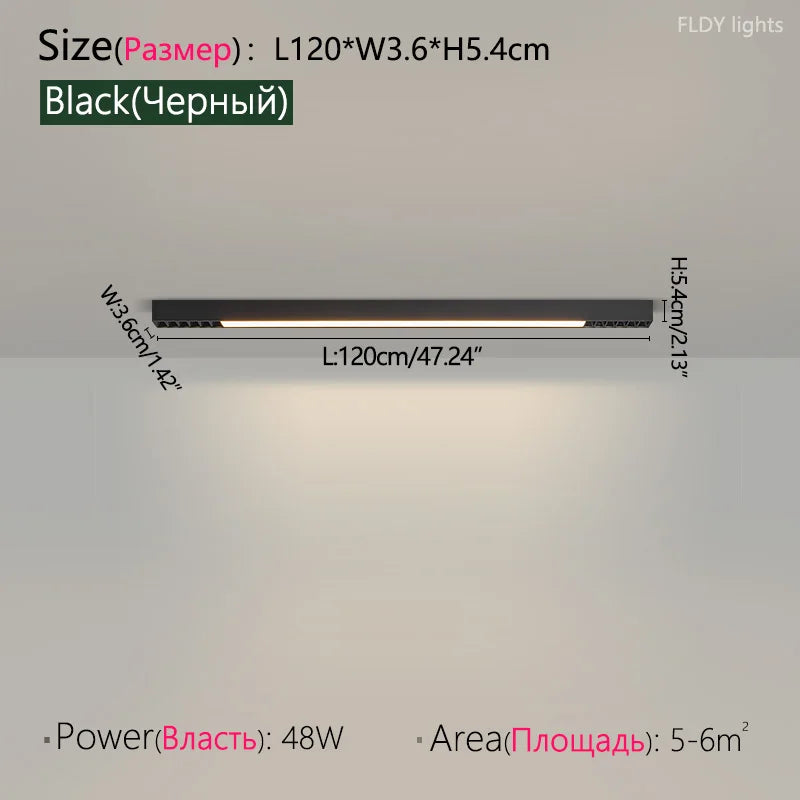 Lampada Da Soffitto A Led Moderna Nordic Nero Per Soggiorno Cucina Ingresso Ufficio