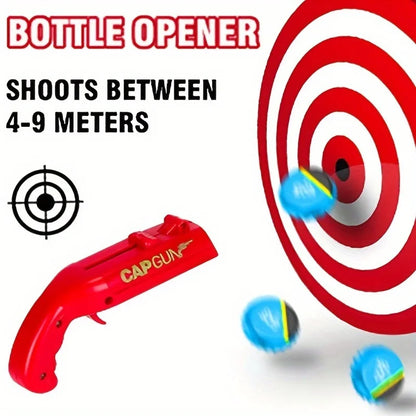 Apribottiglie Pistola a Cappuccio Divertente Per Bar Domestici e Feste Regalo per Uomo Birra
