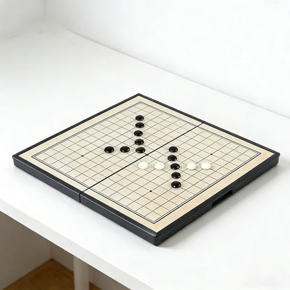 Set Go Da Tavolo Pieghevole Con Pietre Magnetiche Gioco Weiqi Tradizionale Portatile Per Adulti E Adolescenti