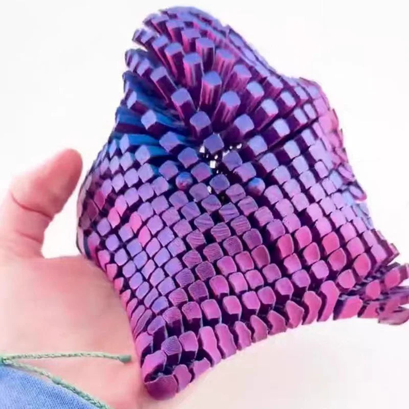 Giocattolo Antistress Stella Marina Articolata 3D Stampato Flessibile Con Giunti Decorazione Scrivania Marino