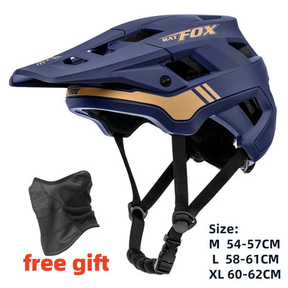 Casco Da Bicicletta Batfox Speedframe MTB Leggero Con Certificazione CE Aerodinamico E Protezione Affidabile
