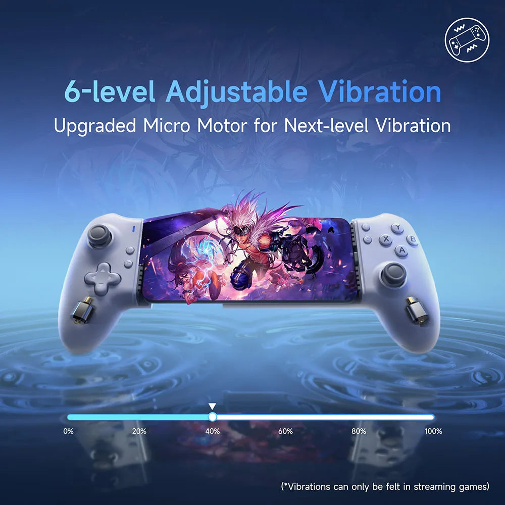 EasySMX M15 Gamepad per Telefono Cellulare Tipo C Controller Meccanico Hall per Android iPhone 15/16 Cloud Gaming Xbox Game Pass