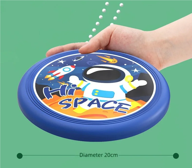 Frisbee Gomma Morbida Per Bambini Sicuro Per Gioco All'Aperto Spiaggia Giardino Unisex