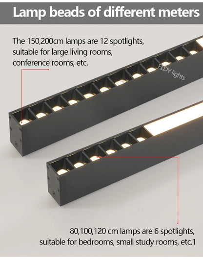 Lampada Da Soffitto A Led Moderna Nordic Nero Per Soggiorno Cucina Ingresso Ufficio